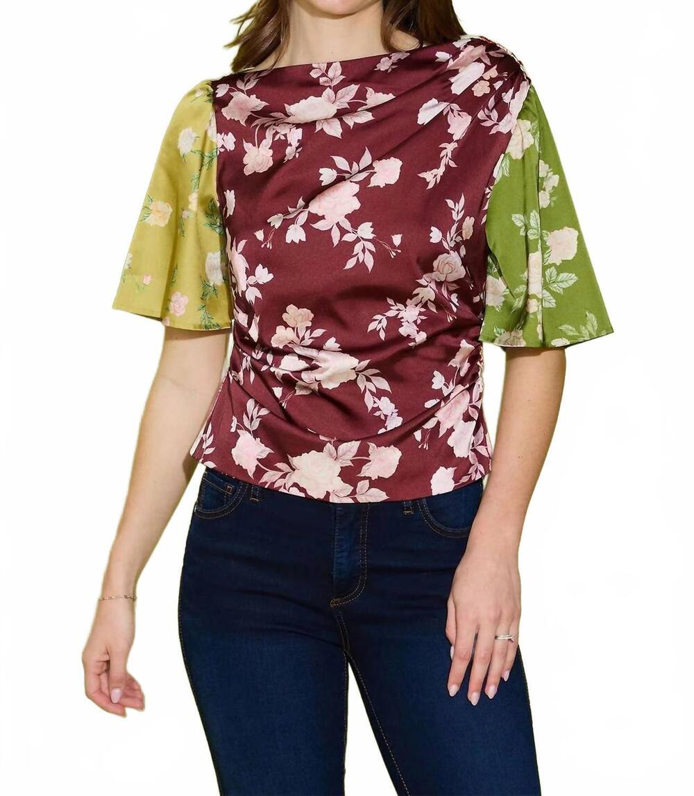 NEW ALDEN ADAIR bon top in rosette